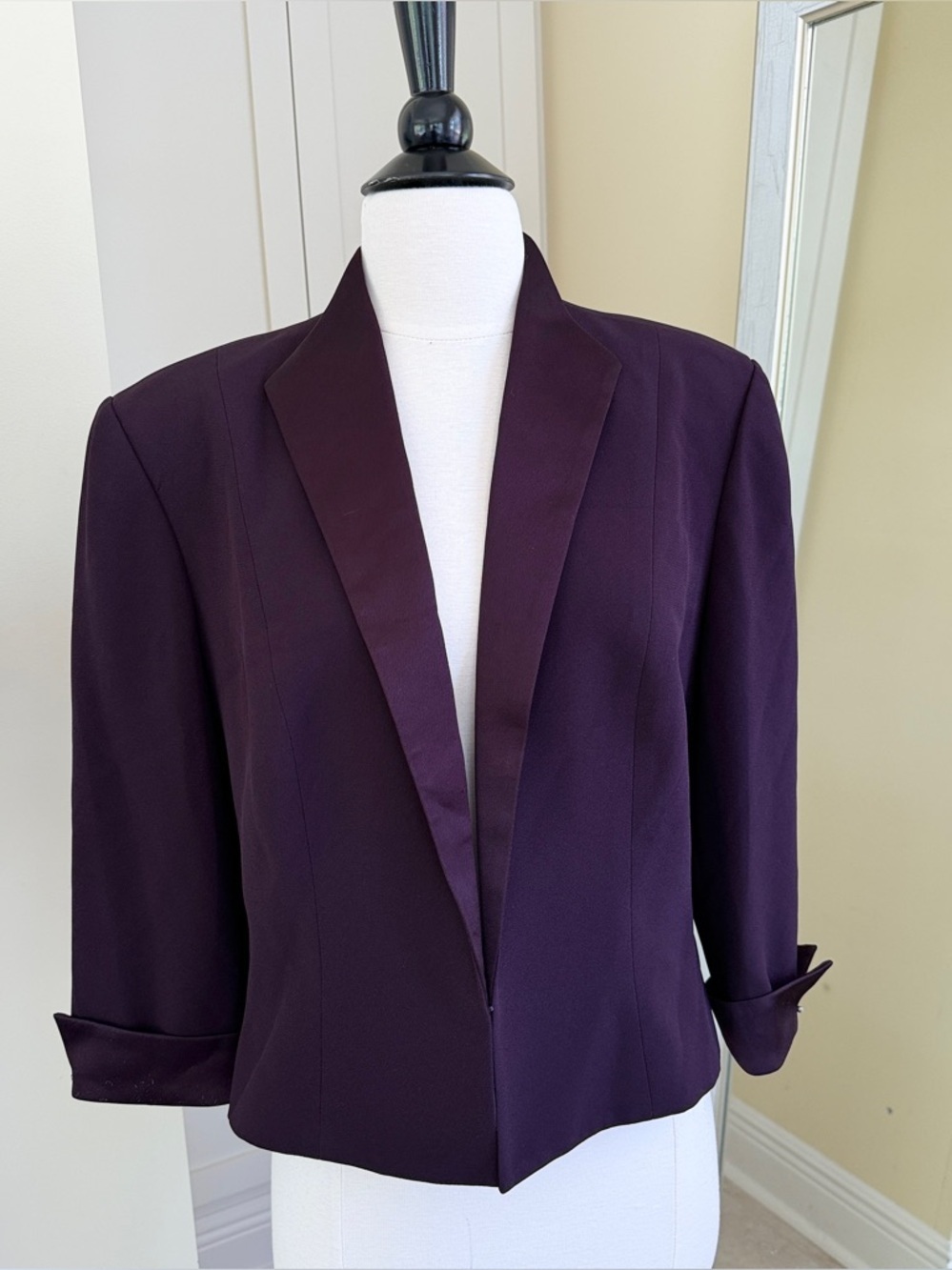 Vintage Daymor Couture Purple Blazer  Size 14